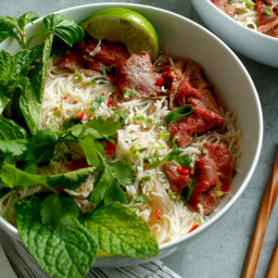 Pho Bo (Vietnamese Beef-and-Noodle Soup)