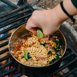 “Pho” Ramen (Over a Campfire…Or Your Stove!)