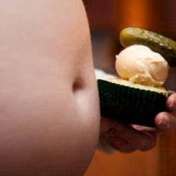 Pickle and Ice Cream Cupcakes