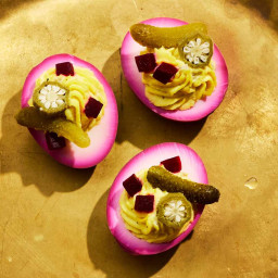 Pickle-Packed Deviled Eggs