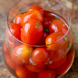 Pickled Cherry Tomatoes (Thai Style)