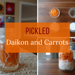 Pickled Daikon and Carrots