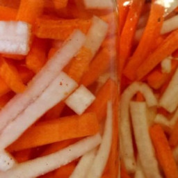 Pickled Daikon Radish and Carrot Recipe
