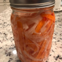 Pickled Diakon and Carrots