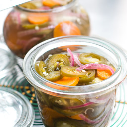 Pickled Jalapenos and Carrots