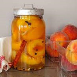 Pickled Peaches by Sean Brock 