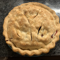 Pie, Apple/Blueberry Cream w/Almond Glaze+++++K