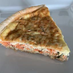 Pie, Finnish Cheese w/smoked salmon+++++K