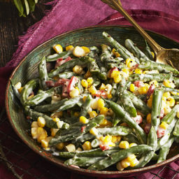 Pimiento-Cheese Green Beans