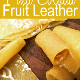 Pina Colada Fruit Leather