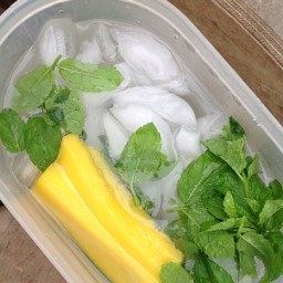 Pineapple and Mint Infused Water Recipe