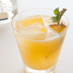 Pineapple Cilantro Serrano Cocktail