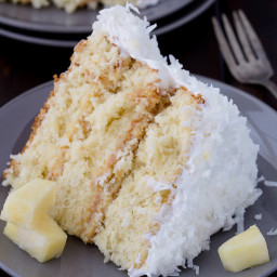 Pineapple Coconut Cake
