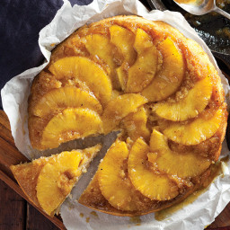 Pineapple-Curry Upside-Down Cake