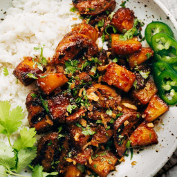 Pineapple Pork with Coconut Rice