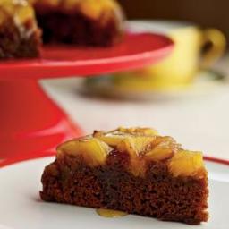 Pineapple Upside-Down Gingerbread Cake