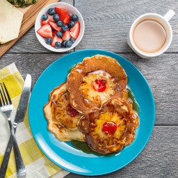 Pineapple Upside Down Pancakes Recipe by Tasty