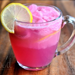 Pink Lemonade Sherbet Party Punch Recipe