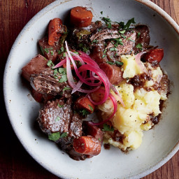 Pinot Noir–Braised Pot Roast with Root Vegetables