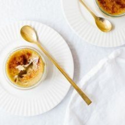 Pistachio and Honey Crème Brûlée