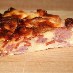 Pizza Gain Aka Pizzagaina, Pizza Rustica, Italian Easter Ham Pie