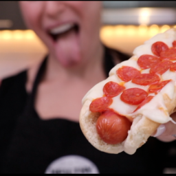 PIZZA HOT DOGS