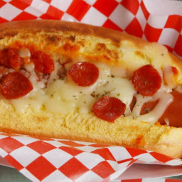 Pizza Hot Dogs