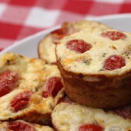Pizza Muffins Recipe by Tasty
