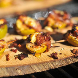 Planked Figs With Pancetta and Goat Cheese Recipe