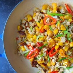 Plantain and Chicken Hash (Whole30)