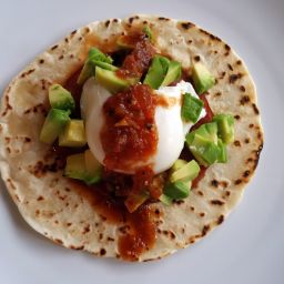 Poached Eggs Southwest Style