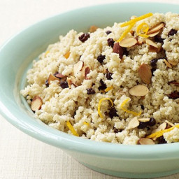PointsPlus Orange-Scented Millet with Almonds and Currants Recipe