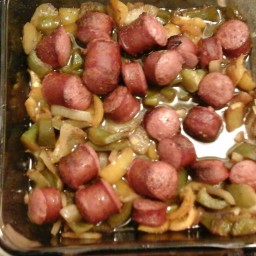 Polish Sausage with Peppers