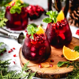 Pomegranate and Orange Vodka Cocktail Recipe
