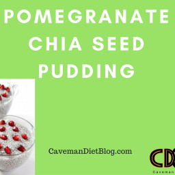 Pomegranate Chia Seed Pudding