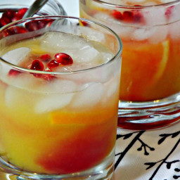 Pomegranate Sunrise Cocktail
