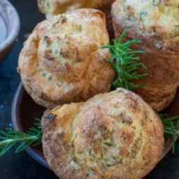 popovers with rosemary and sea salt