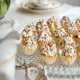 Poppy Seed Chicken Salad in Phyllo Cups