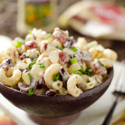 Poppy Seed, Grape and Chicken Pasta Salad