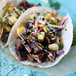 Pork Belly Tacos with Pineapple Salsa
