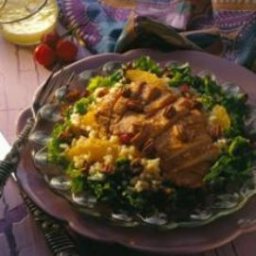 Pork, Brown Rice, Cherry and Pecan Salad