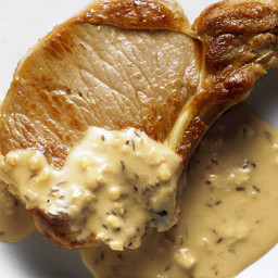 Pork Chop Recipe With Coriander Cream Sauce