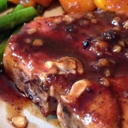 Pork Chops with Apple Cider Glaze