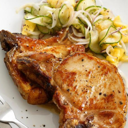 Pork Chops With Pineapple Relish