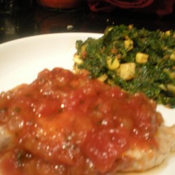 Pork Chops with Spicy Tomato Sauce