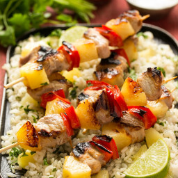 Pork Kabobs with Pineapple