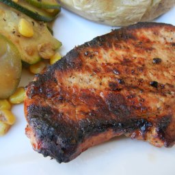 Pork - Lemon Pepper grilled Pork Chops