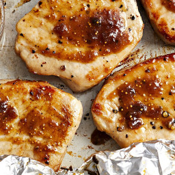 Pork Loin Chops with Potato Packets