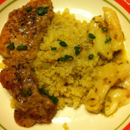 Pork Medallions with Pears