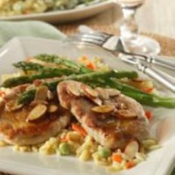 Pork Tenderloin Amandine
